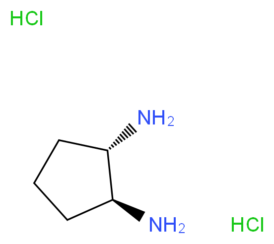 (1S,2S)-trans-1,2-Cyclopentanediamine dihydrochloride_Molecular_structure_CAS_477873-22-6)