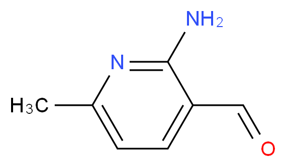2-AMINO-6-METHYL-PYRIDINE-3-CARBALDEHYDE_Molecular_structure_CAS_885276-99-3)
