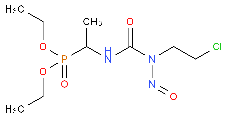 Diethyl (1-(3-(2-chloroethyl)-3-nitrosoureido)ethyl)phosphonate_Molecular_structure_CAS_92118-27-9)