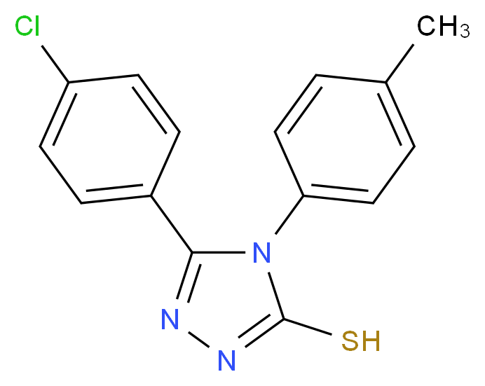 5-(4-chlorophenyl)-4-(4-methylphenyl)-4H-1,2,4-triazole-3-thiol_Molecular_structure_CAS_41401-15-4)