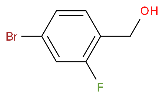 4-Bromo-2-fluorobenzyl alcohol_Molecular_structure_CAS_188582-62-9)
