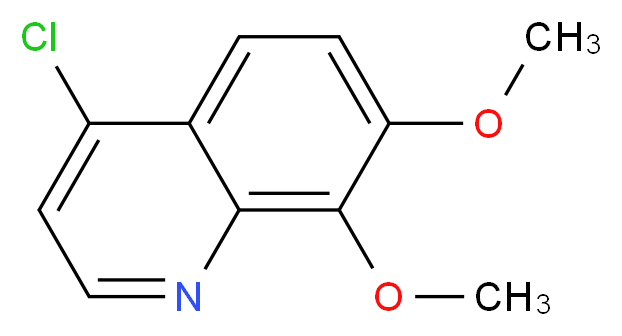 4-Chloro-7,8-dimethoxyquinoline_Molecular_structure_CAS_99878-79-2)