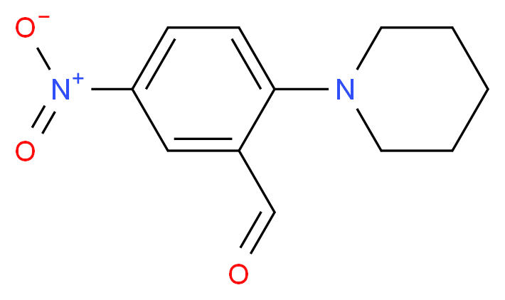 5-Nitro-2-piperidinobenzenecarbaldehyde_Molecular_structure_CAS_30742-60-0)
