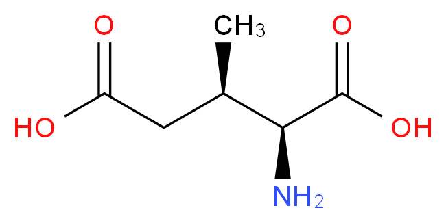 (+/-)-threo-3-Methylglutamic Acid_Molecular_structure_CAS_63088-04-0)