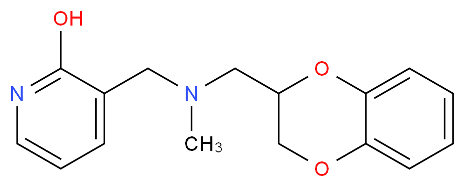 3-{[(2,3-dihydro-1,4-benzodioxin-2-ylmethyl)(methyl)amino]methyl}-2-pyridinol_Molecular_structure_CAS_)