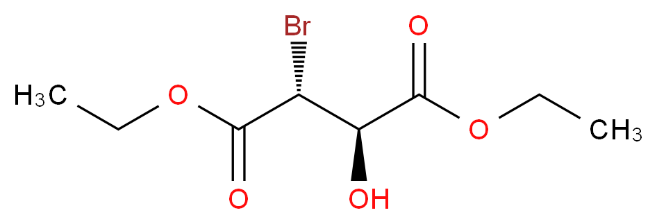 (2R,3R)-Diethyl 2-bromo-3-hydroxysuccinate_Molecular_structure_CAS_80640-15-9)
