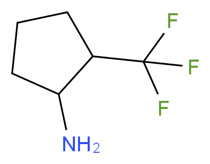 2-(trifluoromethyl)cyclopentan-1-amine_Molecular_structure_CAS_)