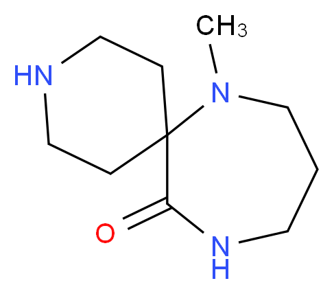 7-methyl-3,7,11-triazaspiro[5.6]dodecan-12-one_Molecular_structure_CAS_)
