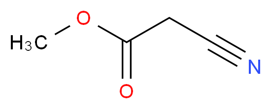 methyl 2-cyanoacetate_Molecular_structure_CAS_)
