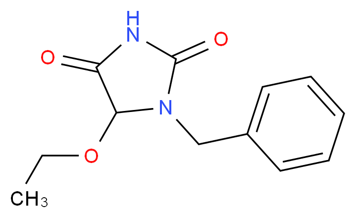 1-Benzyl-5-ethoxyimidazolidine-2,4-dione_Molecular_structure_CAS_65855-02-9)
