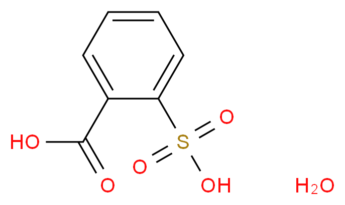 2-Sulfobenzoic acid hydrate_Molecular_structure_CAS_123333-68-6)