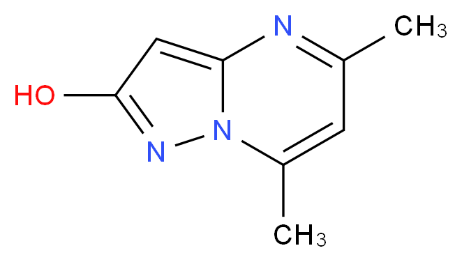 5,7-dimethylpyrazolo[1,5-a]pyrimidin-2-ol_Molecular_structure_CAS_26911-66-0)