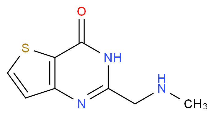 2-[(methylamino)methyl]thieno[3,2-d]pyrimidin-4(3H)-one_Molecular_structure_CAS_)