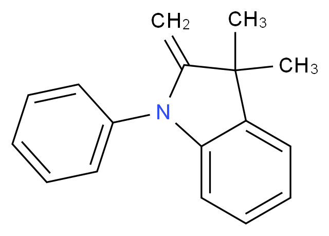 3,3-Dimethyl-2-methylene-1-phenylindoline_Molecular_structure_CAS_5227-71-4)