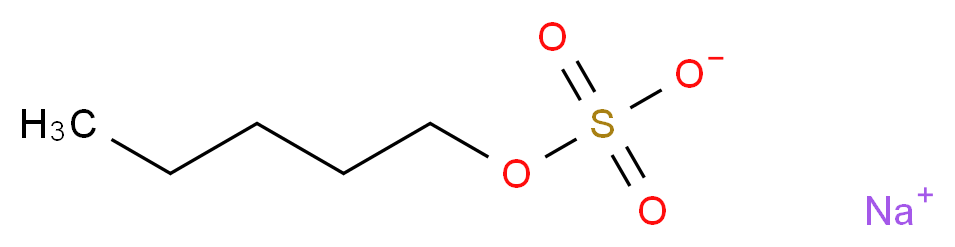Sodium 1-pentyl sulfate_Molecular_structure_CAS_556-76-3)