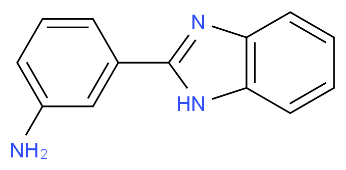 3-(1H-benzo[d]imidazol-2-yl)aniline_Molecular_structure_CAS_)