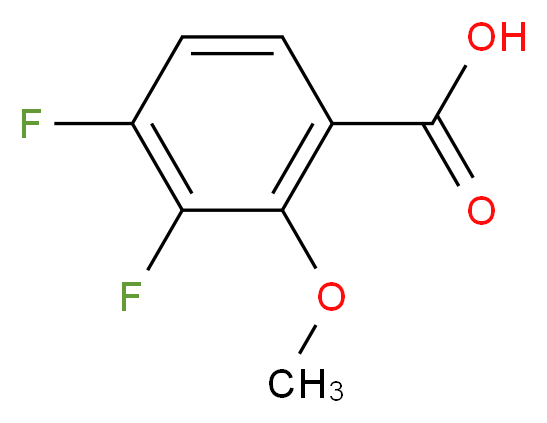 3,4-Difluoro-2-Methoxybenzoic acid_Molecular_structure_CAS_875664-52-1)