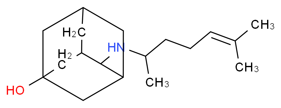 4-[(1,5-dimethyl-4-hexen-1-yl)amino]-1-adamantanol_Molecular_structure_CAS_)