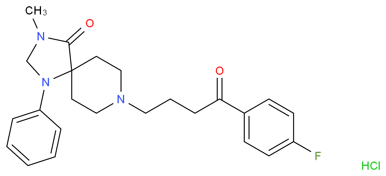 N-Methylspiperone hydrochloride_Molecular_structure_CAS_87539-19-3)