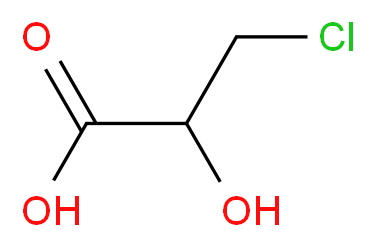 β-Chlorolactic Acid_Molecular_structure_CAS_1713-85-5)