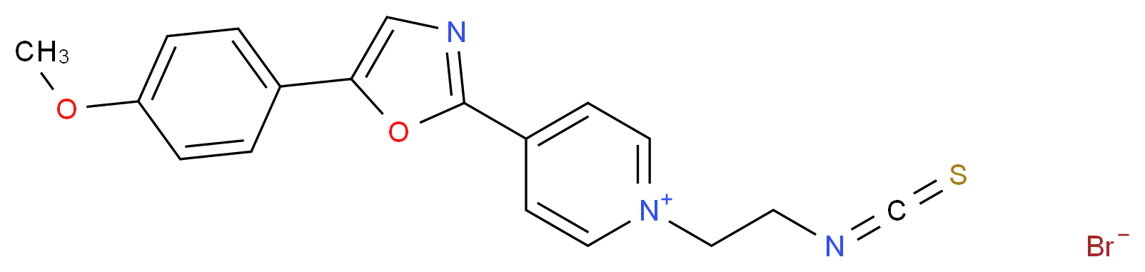 1-(2-Isothiocyanatoethyl)-4-[5-(4-methoxyphenyl)-2-oxazolyl]pyridinium bromide_Molecular_structure_CAS_155862-91-2)