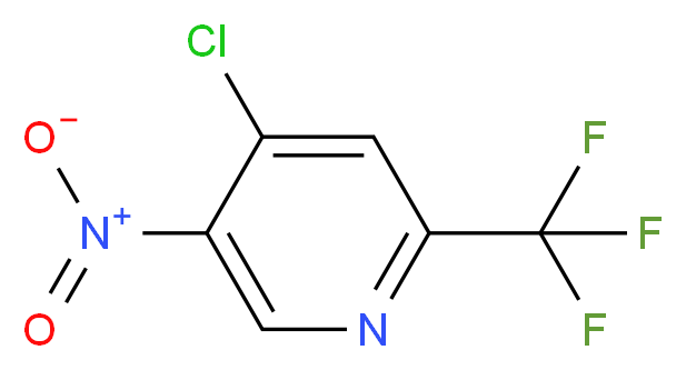 4-CHLORO-2-(TRIFLUOROMETHYL)-5-NITROPYRIDINE_Molecular_structure_CAS_438554-45-1)