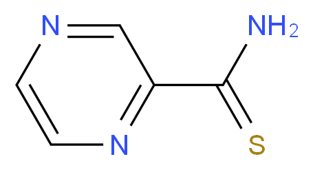 Pyrazine-2-thiocarboxamide_Molecular_structure_CAS_4604-72-2)