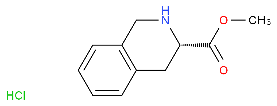 (S)-1,2,3,4-Tetrahydro-isoquinoline-3-carboxylic acid methyl ester hydrochloride_Molecular_structure_CAS_57060-88-5)