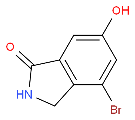 4-Bromo-6-hydroxyisoindolin-1-one_Molecular_structure_CAS_808127-76-6)
