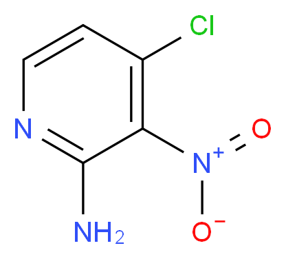 2-Amino-4-chloro-3-nitropyridine_Molecular_structure_CAS_6980-08-1)