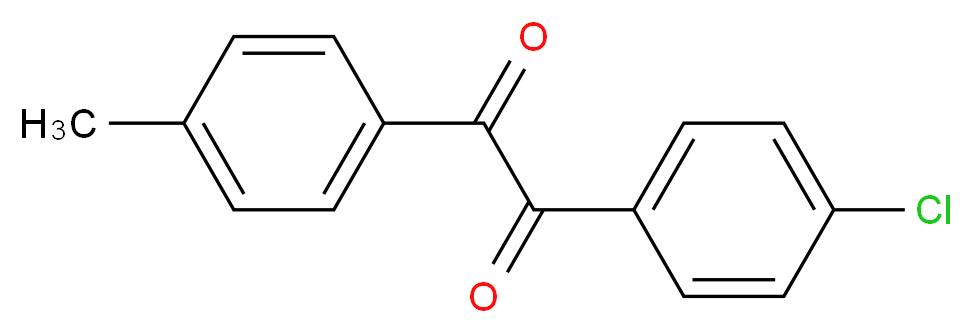 1-(4-chlorophenyl)-2-(4-methylphenyl)ethane-1,2-dione_Molecular_structure_CAS_86508-29-4)