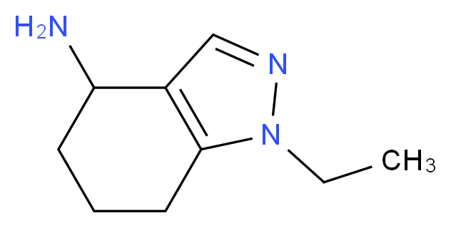 1-ethyl-4,5,6,7-tetrahydro-1H-indazol-4-amine_Molecular_structure_CAS_)