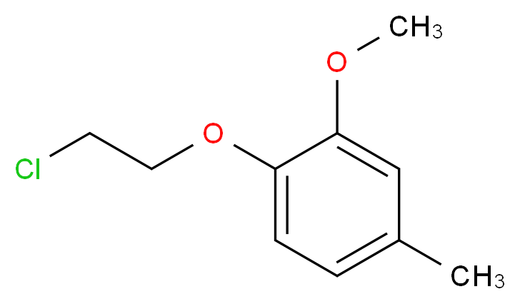 1-(2-chloroethoxy)-2-methoxy-4-methylbenzene_Molecular_structure_CAS_521061-61-0)