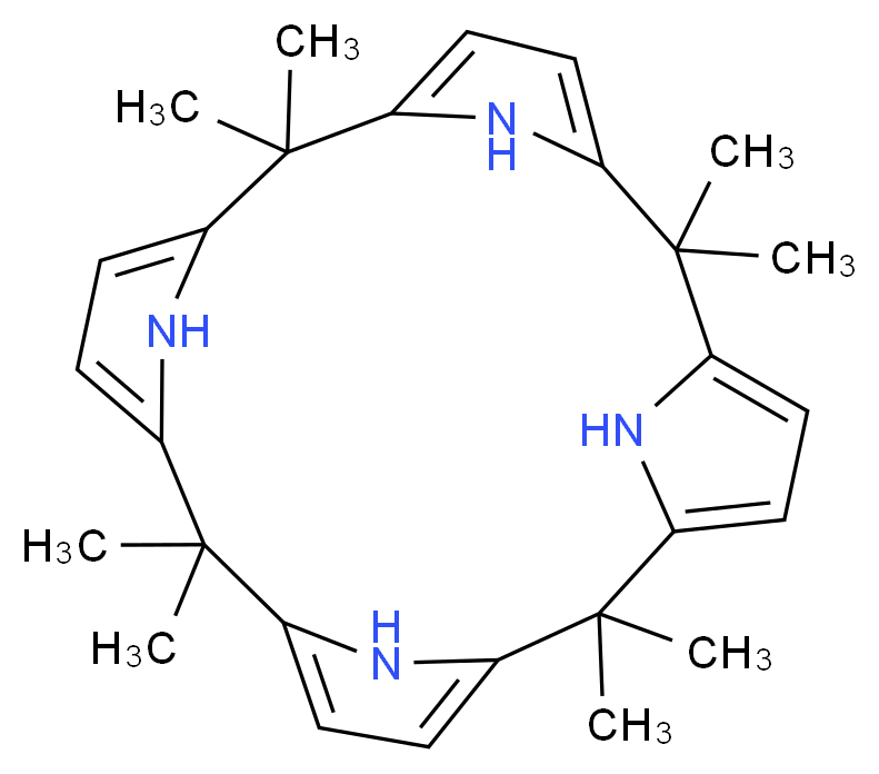 meso-Octamethylcalix(4)pyrrole_Molecular_structure_CAS_4475-42-7)