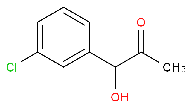 1-(3-Chlorophenyl)-2-hydroxy-1-propanone_Molecular_structure_CAS_152943-33-4)