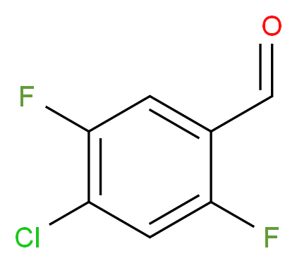 4-Chloro-2,5-difluorobenzaldehyde_Molecular_structure_CAS_879093-02-4)