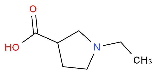1-ethylpyrrolidine-3-carboxylic acid_Molecular_structure_CAS_5370-36-5)