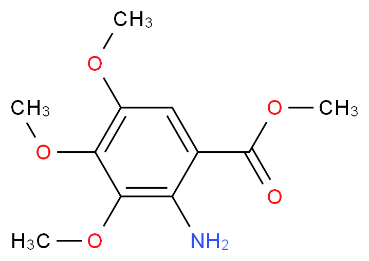 Methyl 2-amino-3,4,5-trimethoxybenzoate_Molecular_structure_CAS_5035-82-5)