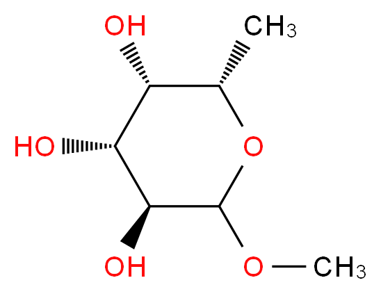 Methyl Fucopyranoside (α,β mixture)_Molecular_structure_CAS_65310-00-1)
