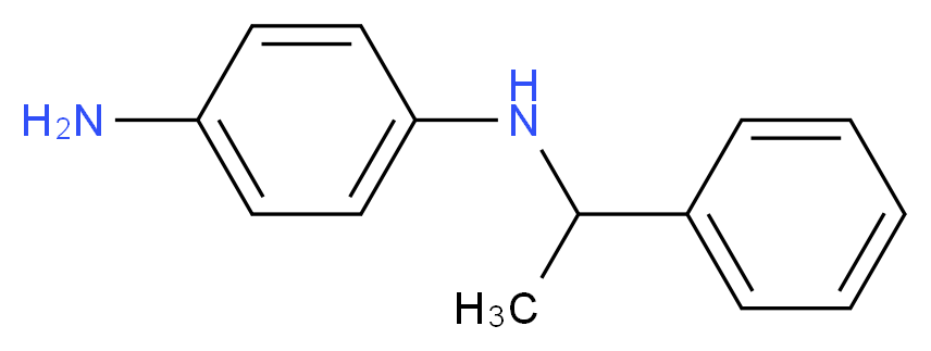 1-N-(1-phenylethyl)benzene-1,4-diamine_Molecular_structure_CAS_)