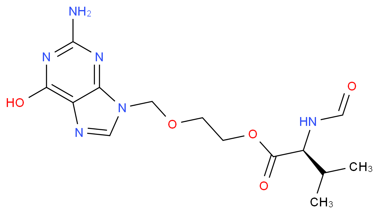 N-Formyl Valacyclovir_Molecular_structure_CAS_847670-62-6)