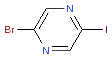 2-Bromo-5-iodopyrazine_Molecular_structure_CAS_622392-04-5)