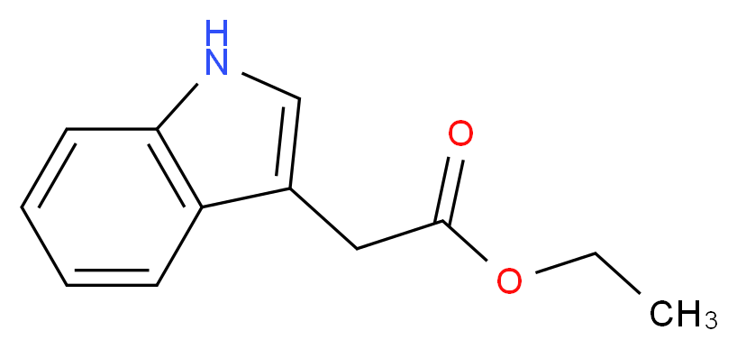 ETHYL 3-INDOLYLACETATE_Molecular_structure_CAS_)