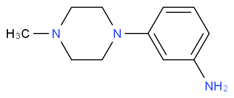 3-(4-Methylpiperazin-1-yl)aniline_Molecular_structure_CAS_148546-99-0)
