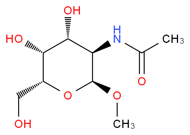 Methyl N-acetyl-2-deoxy-α-D-galactosamine_Molecular_structure_CAS_6082-22-0)