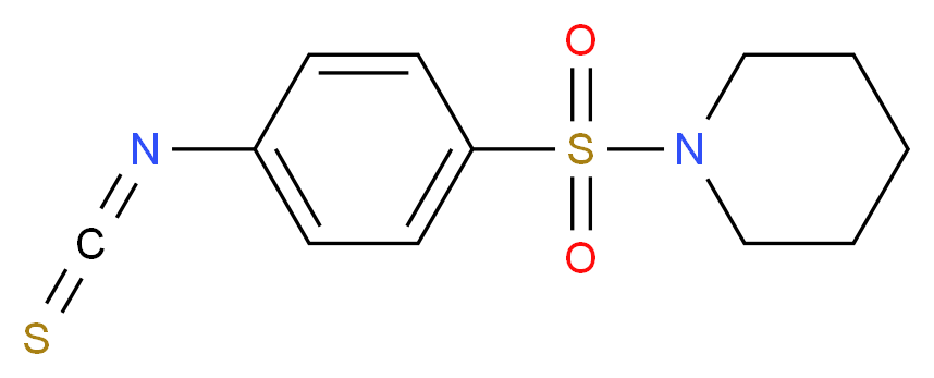 1-[(4-isothiocyanatophenyl)sulphonyl]piperidine_Molecular_structure_CAS_7356-55-0)