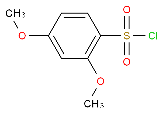 2,4-Dimethoxybenzene-1-sulfonyl chloride_Molecular_structure_CAS_63624-28-2)