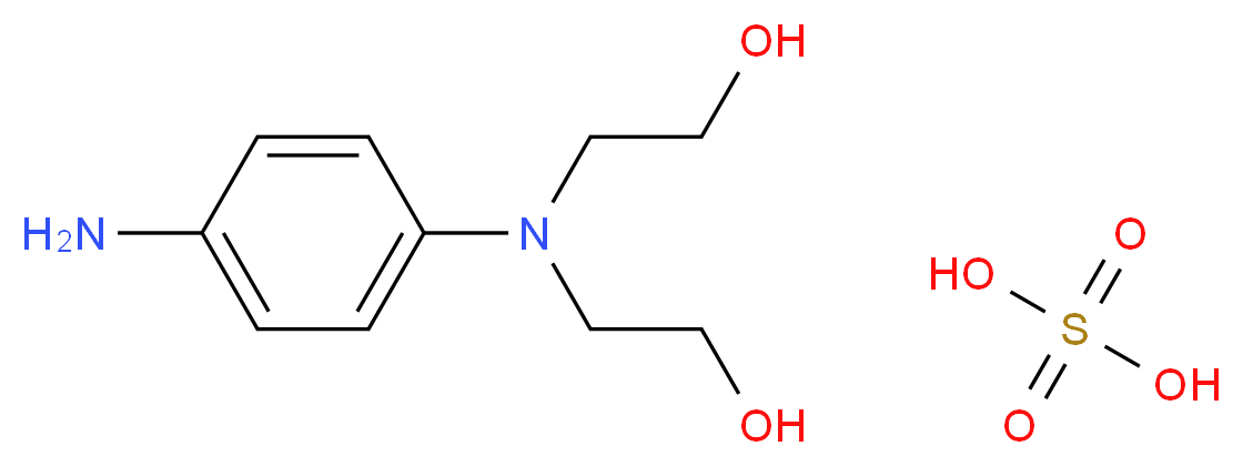 2,2'-((4-Aminophenyl)azanediyl)diethanol sulfate_Molecular_structure_CAS_54381-16-7)