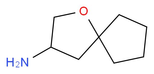1-oxaspiro[4.4]non-3-ylamine_Molecular_structure_CAS_915920-80-8)