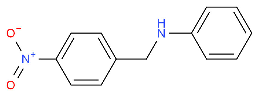 N-[(4-nitrophenyl)methyl]aniline_Molecular_structure_CAS_)